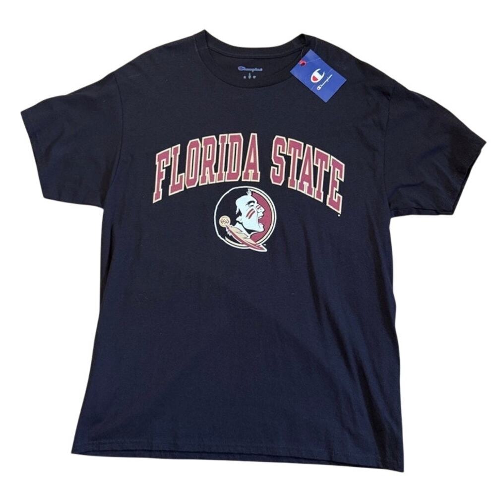 Florida State Seminoles NCAA Champion black shirt Size Large New with Tags